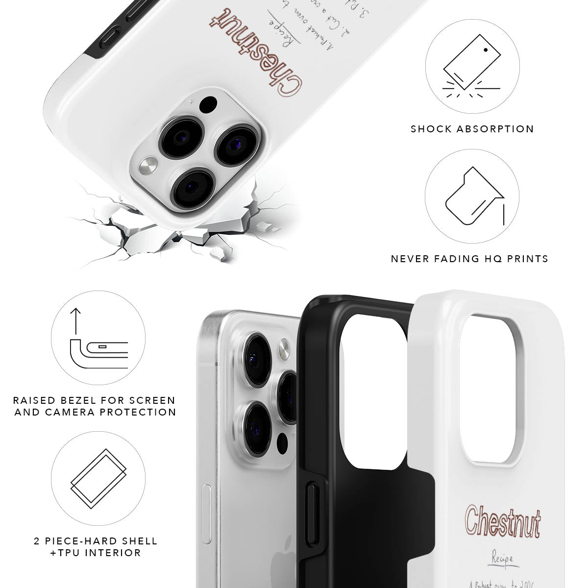Chestnut Magnetic Tough Phone Case