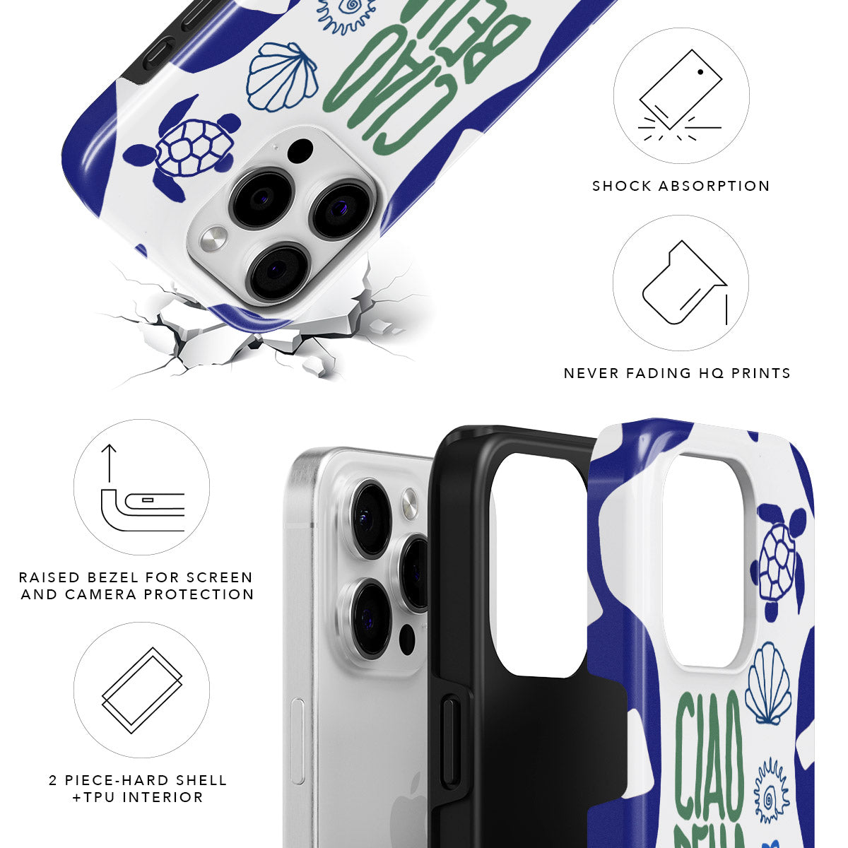 Ciao Bella Magnetic Tough Phone Case