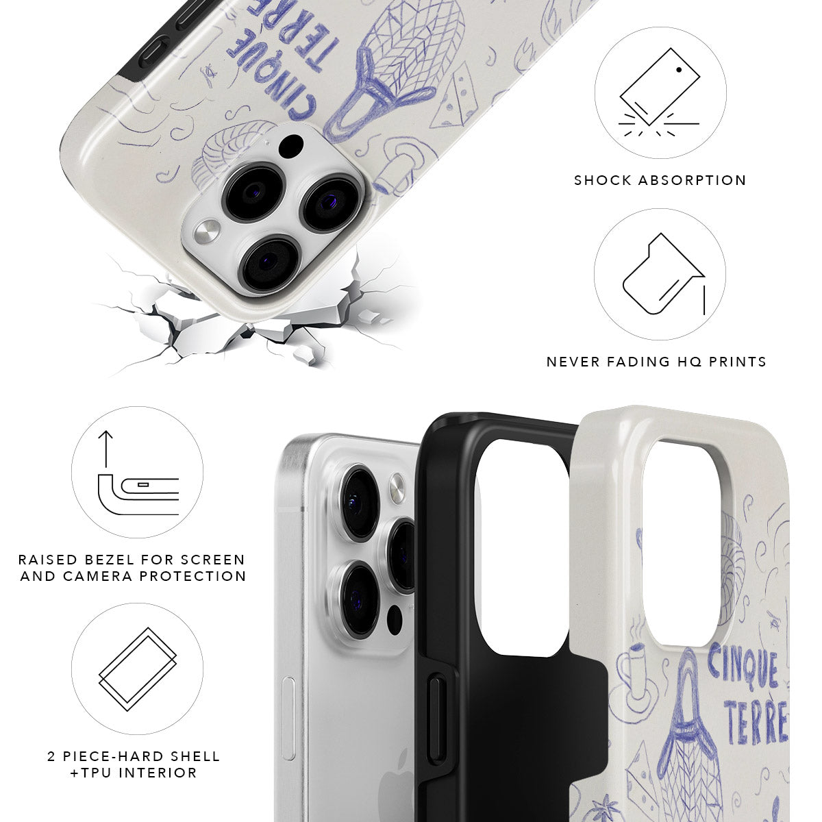 Cinque Terre Magnetic Tough Phone Case