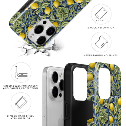 Citrus Tile Magnetic Tough Phone Case