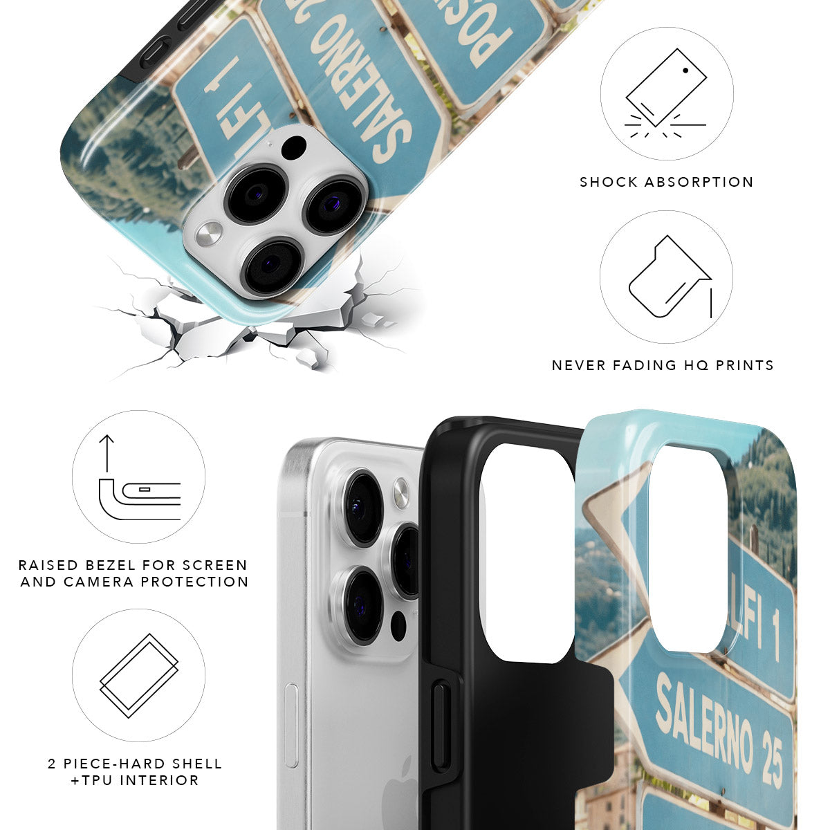 Direzione Magnetic Tough Phone Case