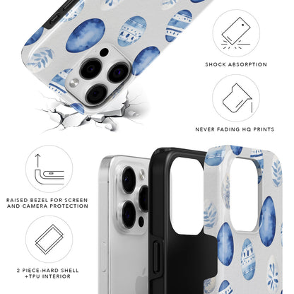 Easter Eggs Magnetic Tough Phone Case