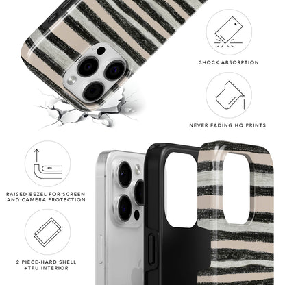 Florentine Stripes Magnetic Tough Phone Case