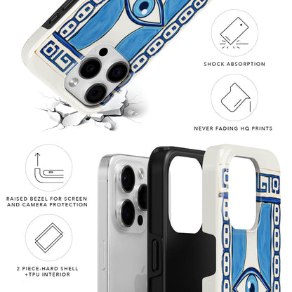 Greek Eye Magnetic Tough Phone Case