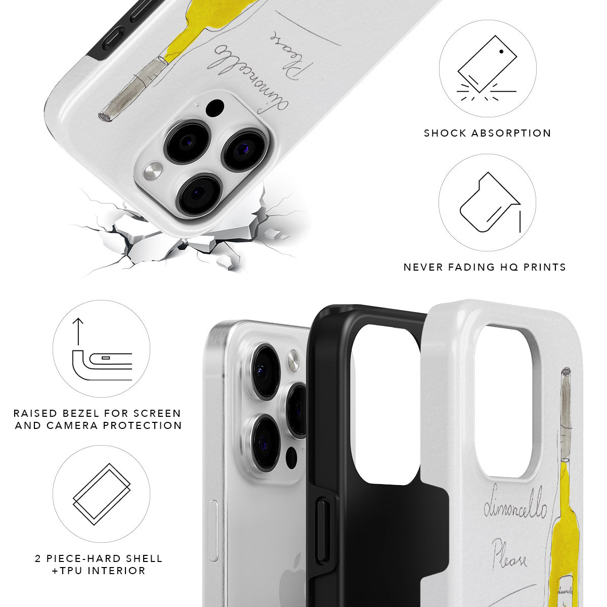 Limoncello Please Magnetic Tough Phone Case