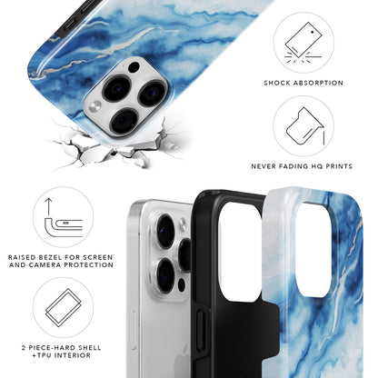 Marble Azzurro Tough Case