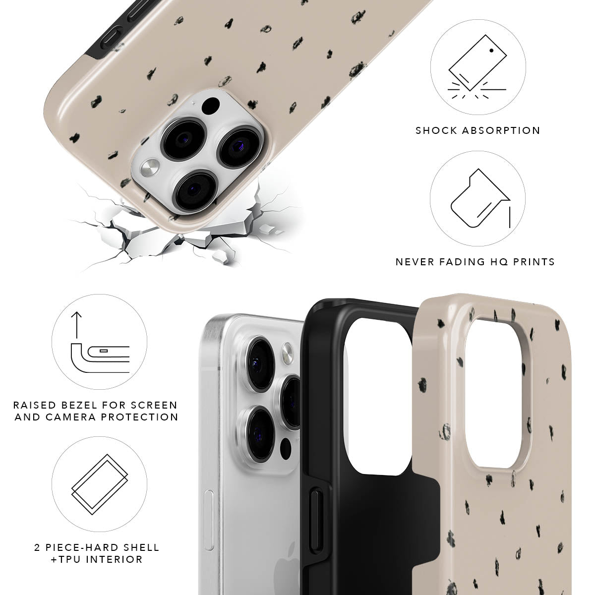 Milano Dots Tough Case