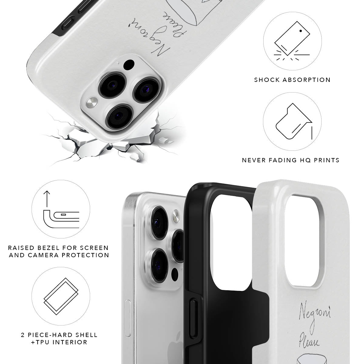 Negroni Please Magnetic Tough Phone Case