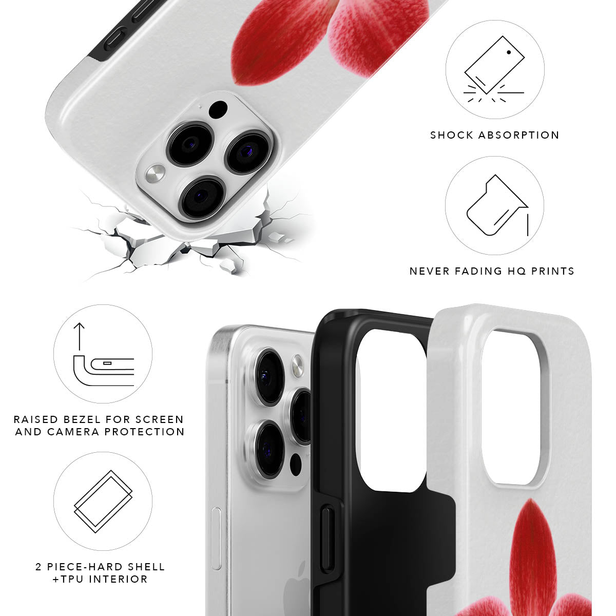 Orchid Magnetic Tough Phone Case