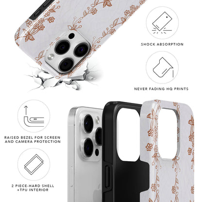 Piccoli Fiori Magnetic Tough Phone Case