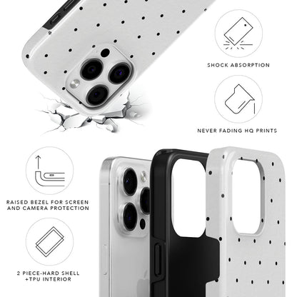 Polka Dot Magnetic Tough Phone Case