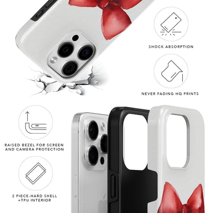 Red Bow Tough Case