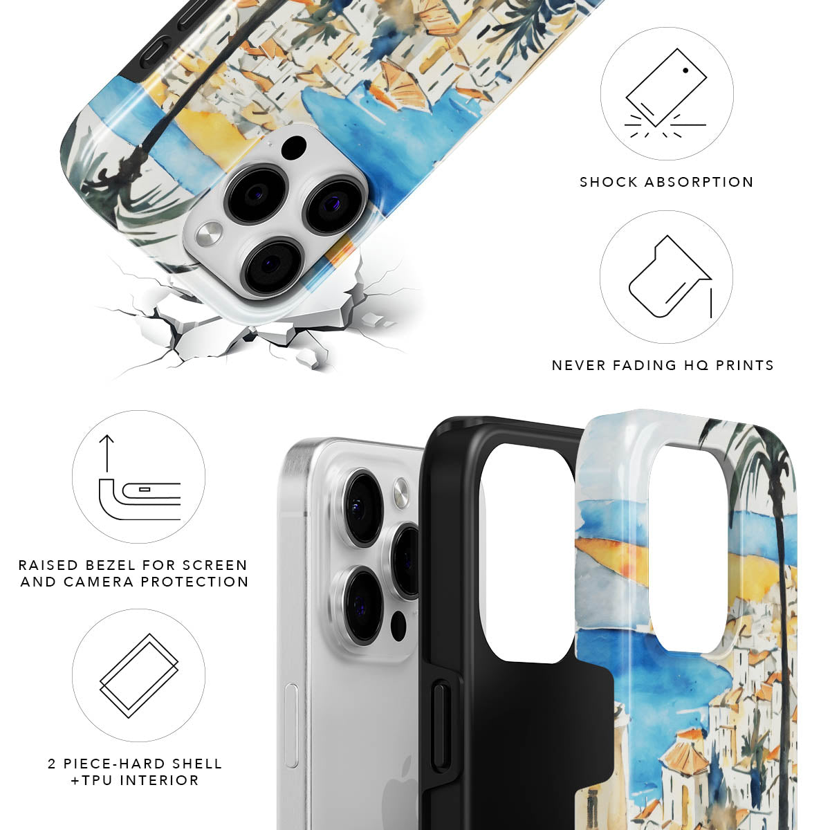 Sicilia Magnetic Tough Phone Case