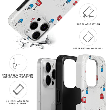 Ski Lifts Magnetic Tough Phone Case
