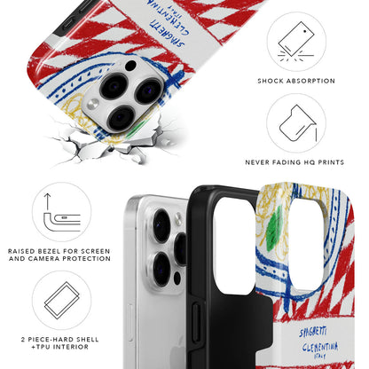 Spaghetti Magnetic Tough Phone Case