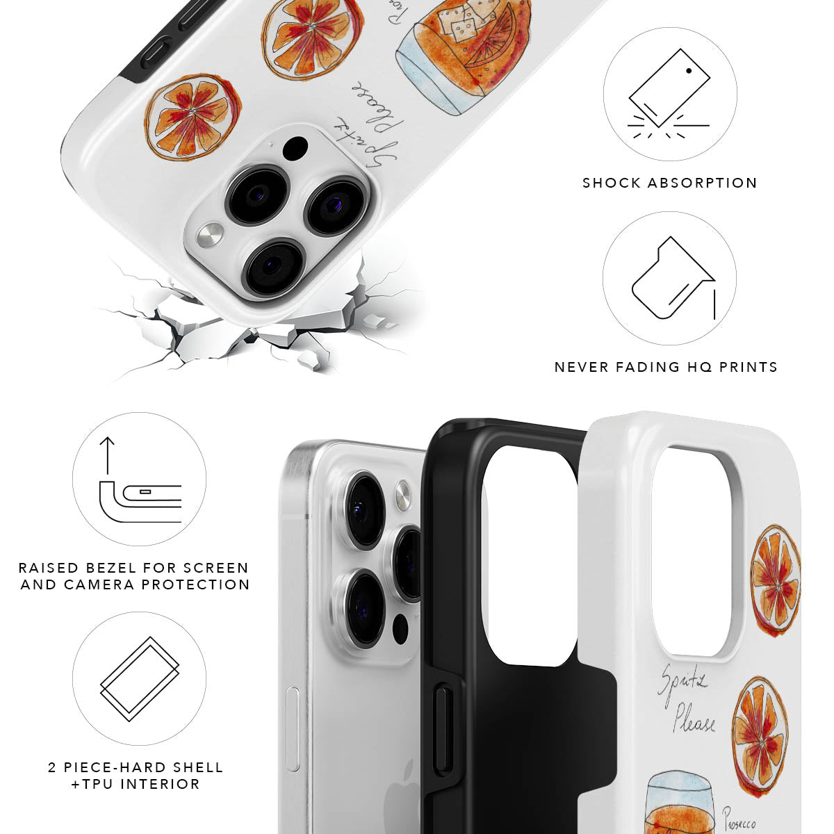 Spritz Please Magnetic Tough Phone Case