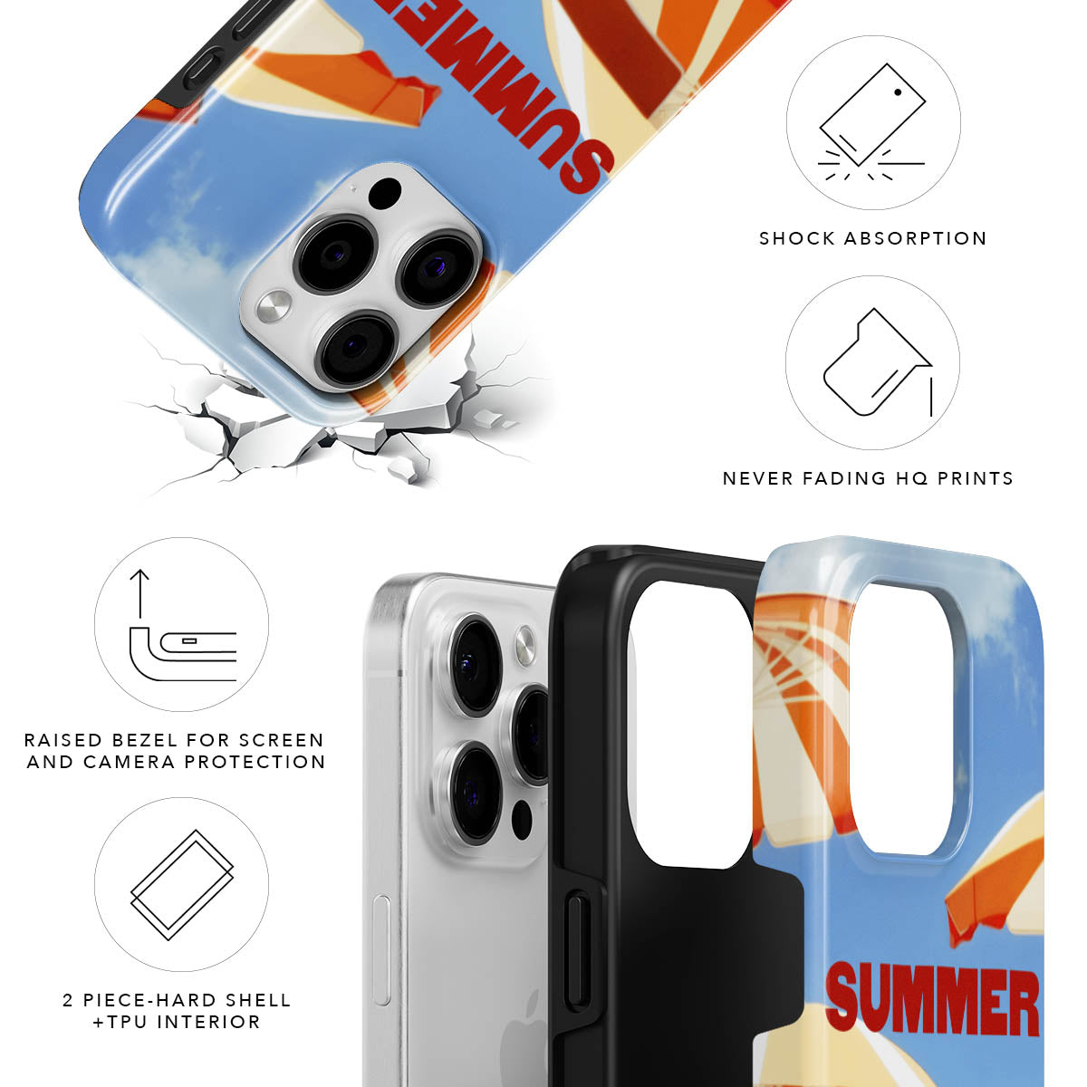 Summer Magnetic Tough Phone Case