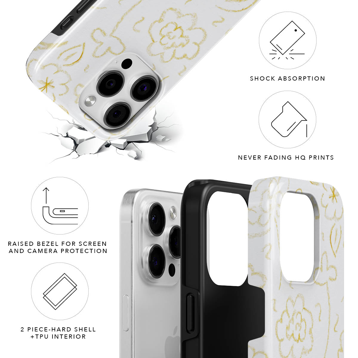 Tutti Fiori Magnetic Tough Phone Case