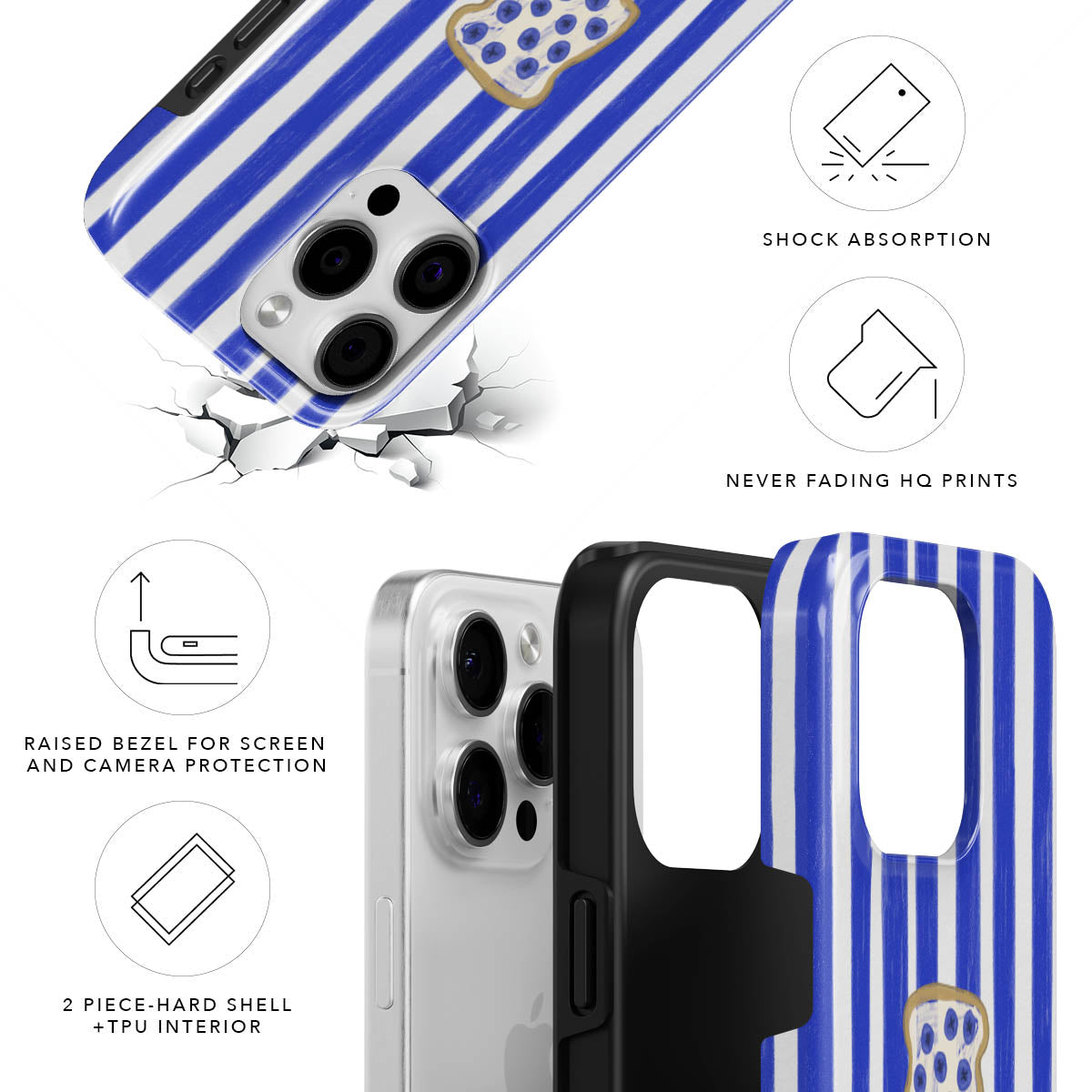 Blueberries Tough Case