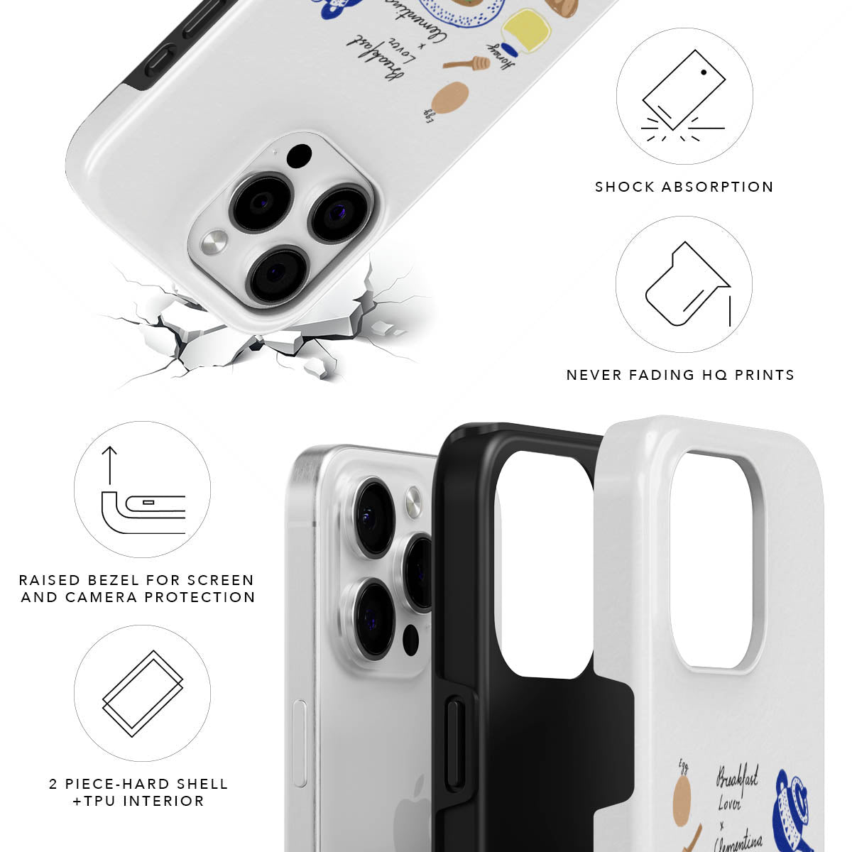 Breakfast Lover Tough Case