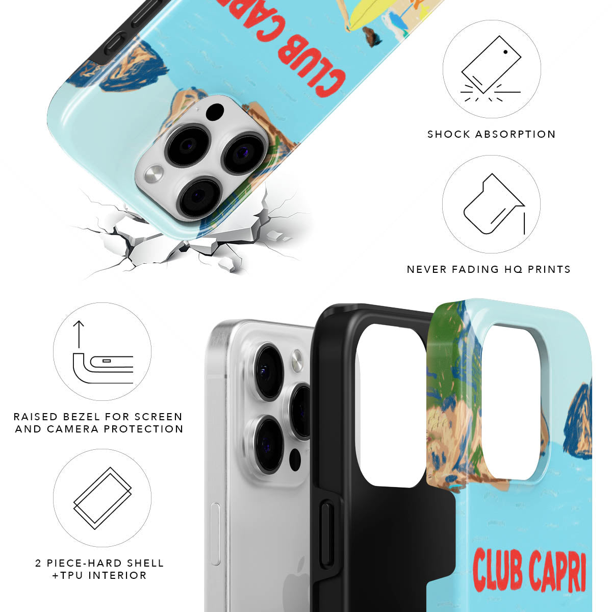 Club Capri Tough Case