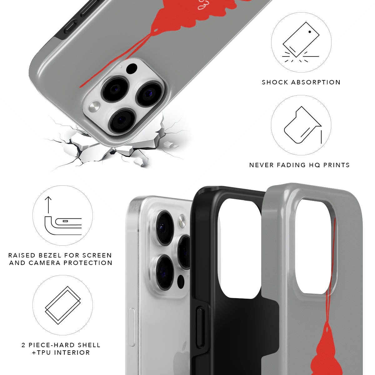 Eau de Whatever Grey Tough MagSafe Case