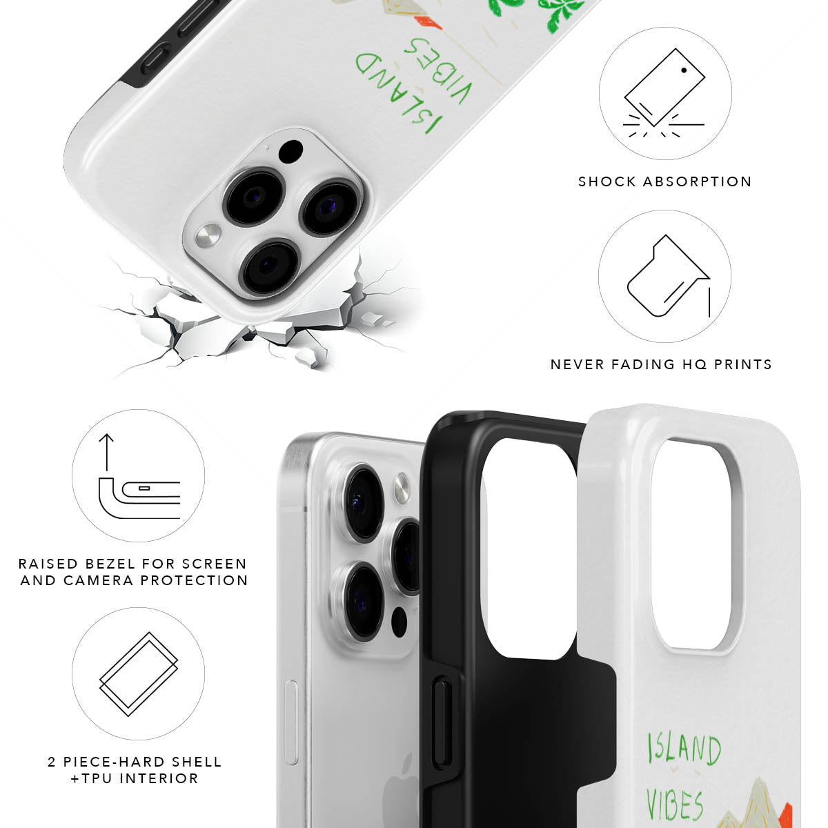 Island Vibes Magnetic Tough Phone Case