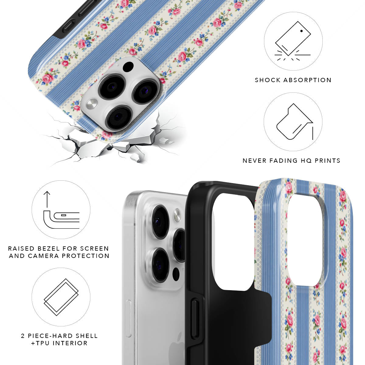 Marie Antoinette Magnetic Tough Phone Case