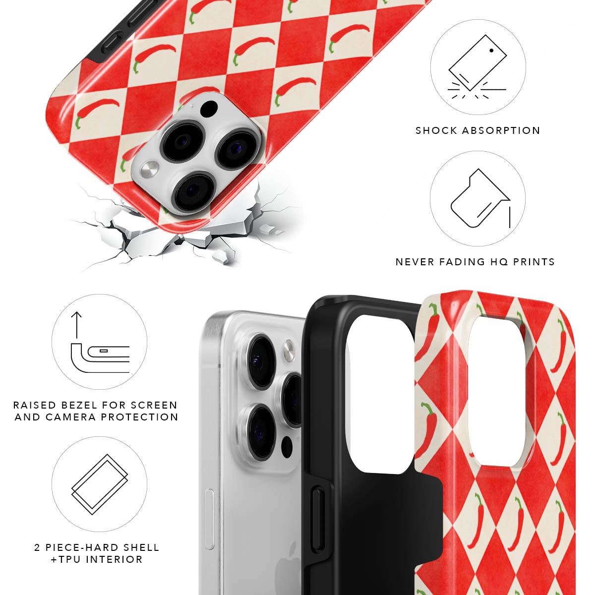 Pepperoni Tough MagSafe Case