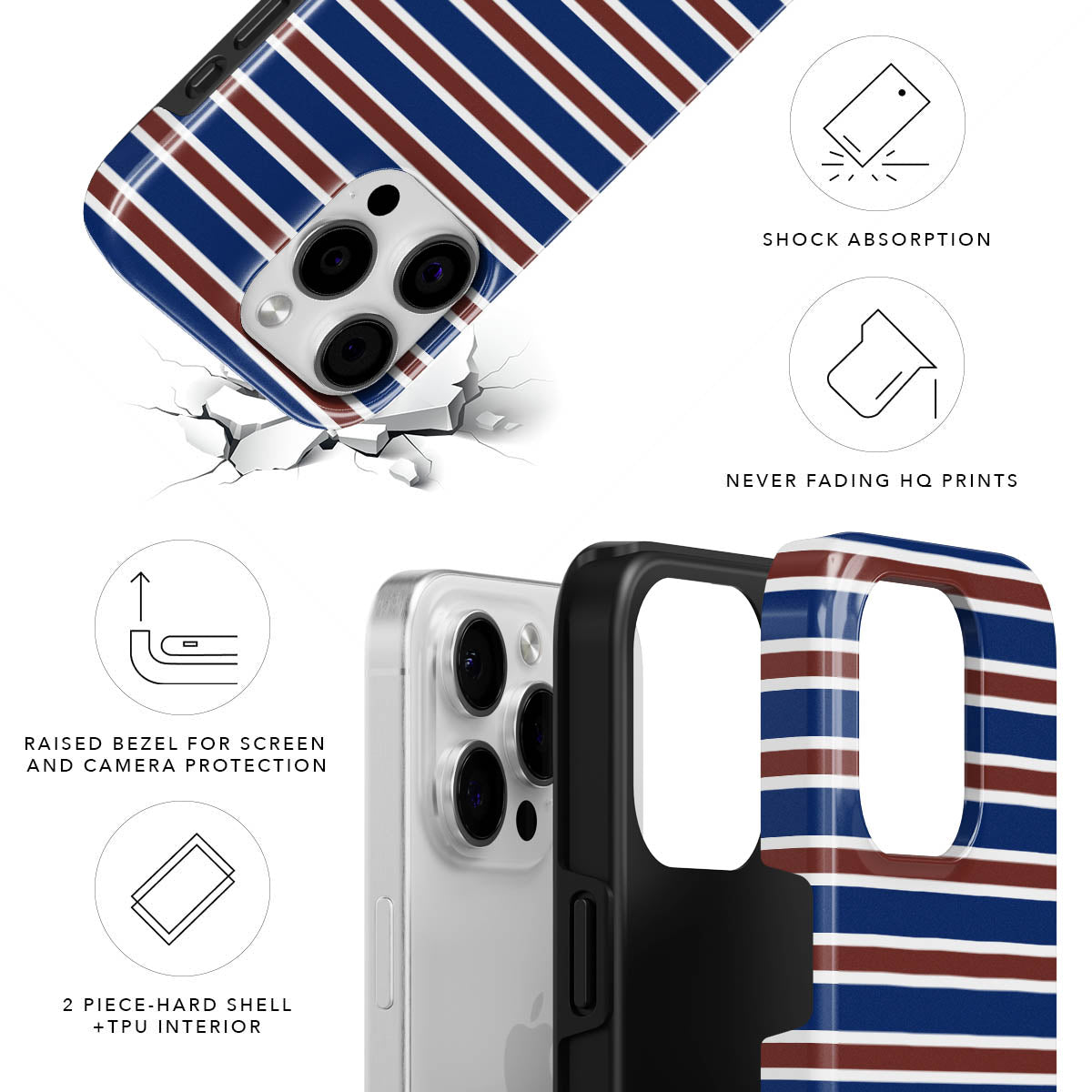 Preppy Tough Case