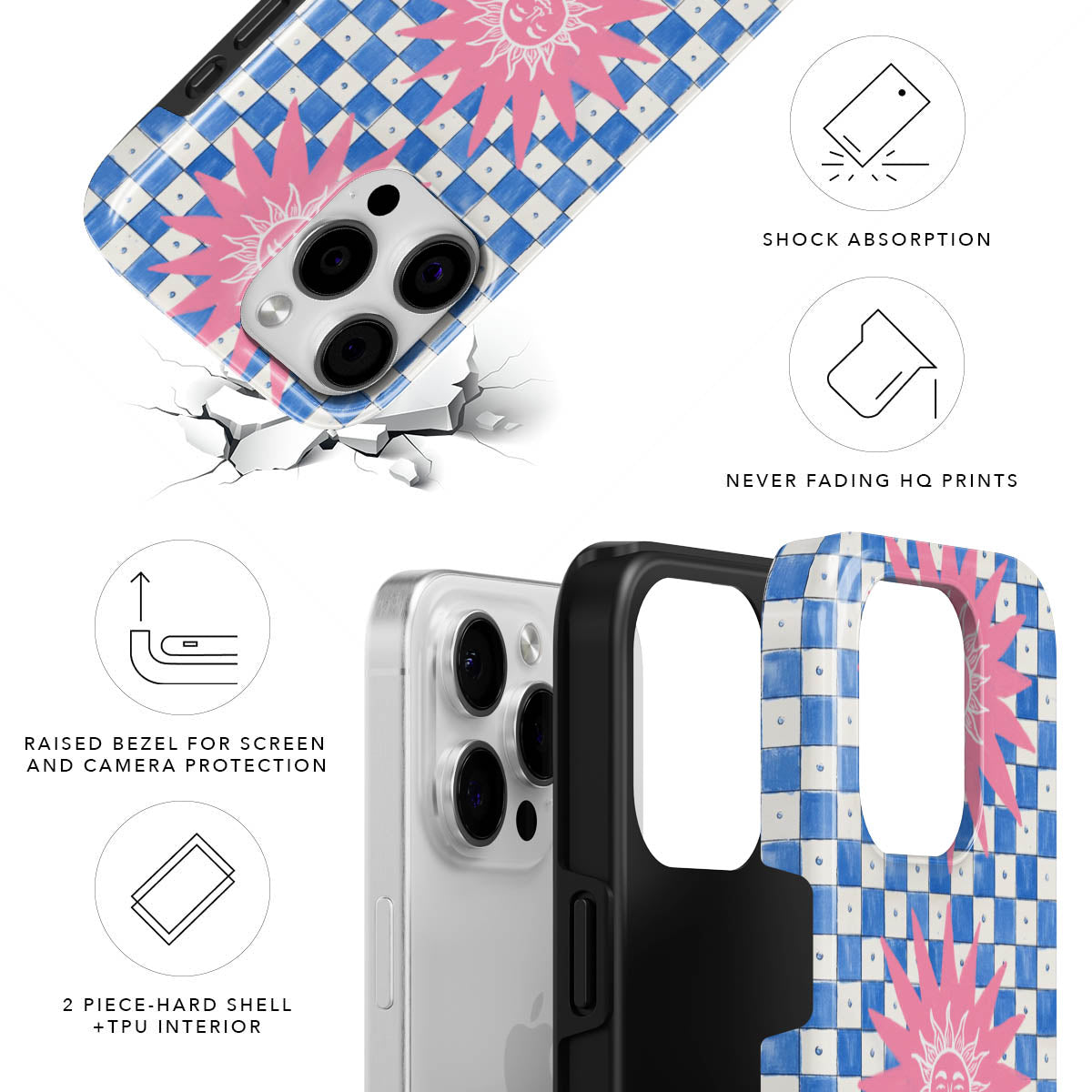 Sicilian Check Tough Case