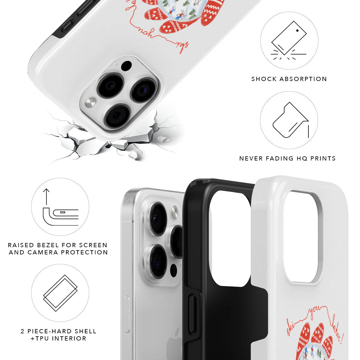 Ski You Later Magnetic Tough Phone Case