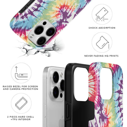 Tie Dye Magnetic Tough Phone Case