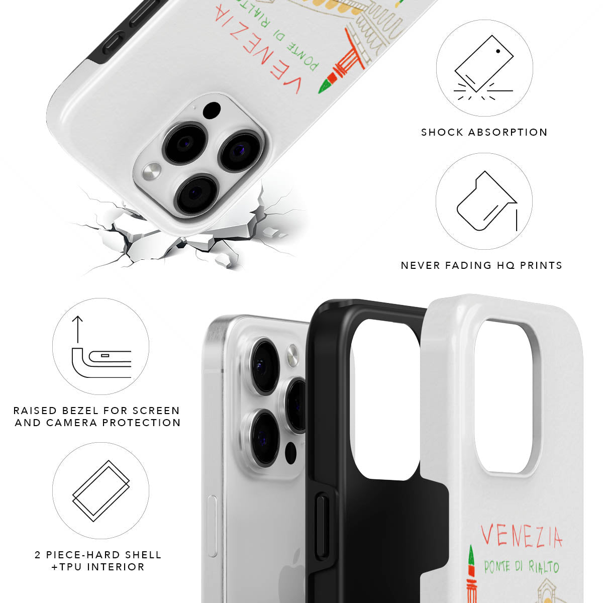 Venezia Magnetic Tough Phone Case