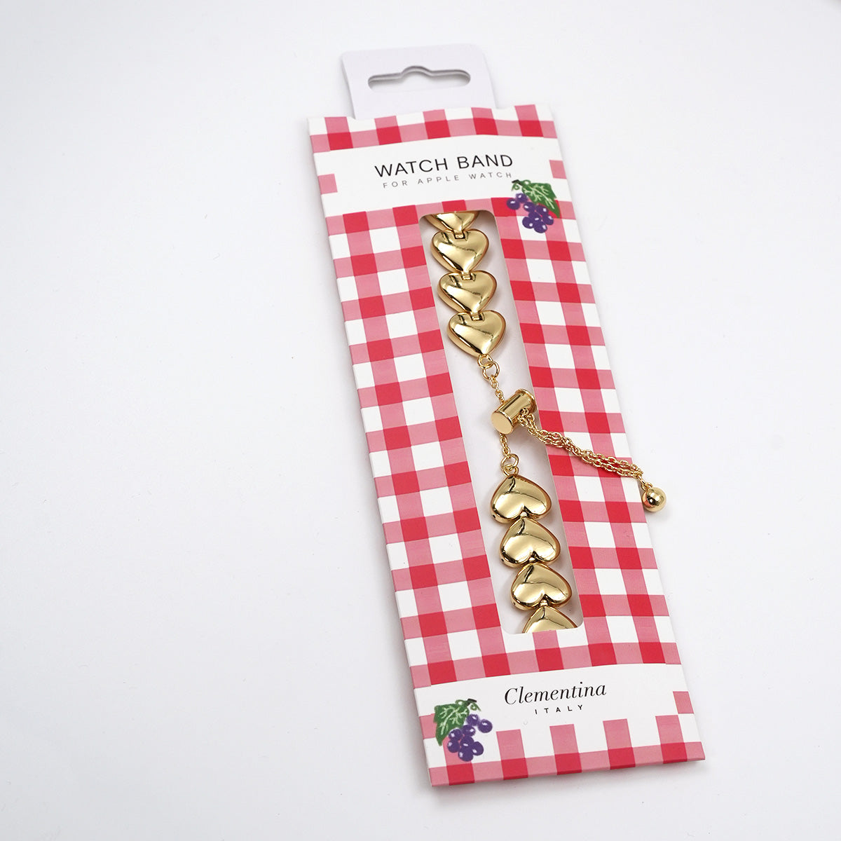Gold Hearts - Watch Band