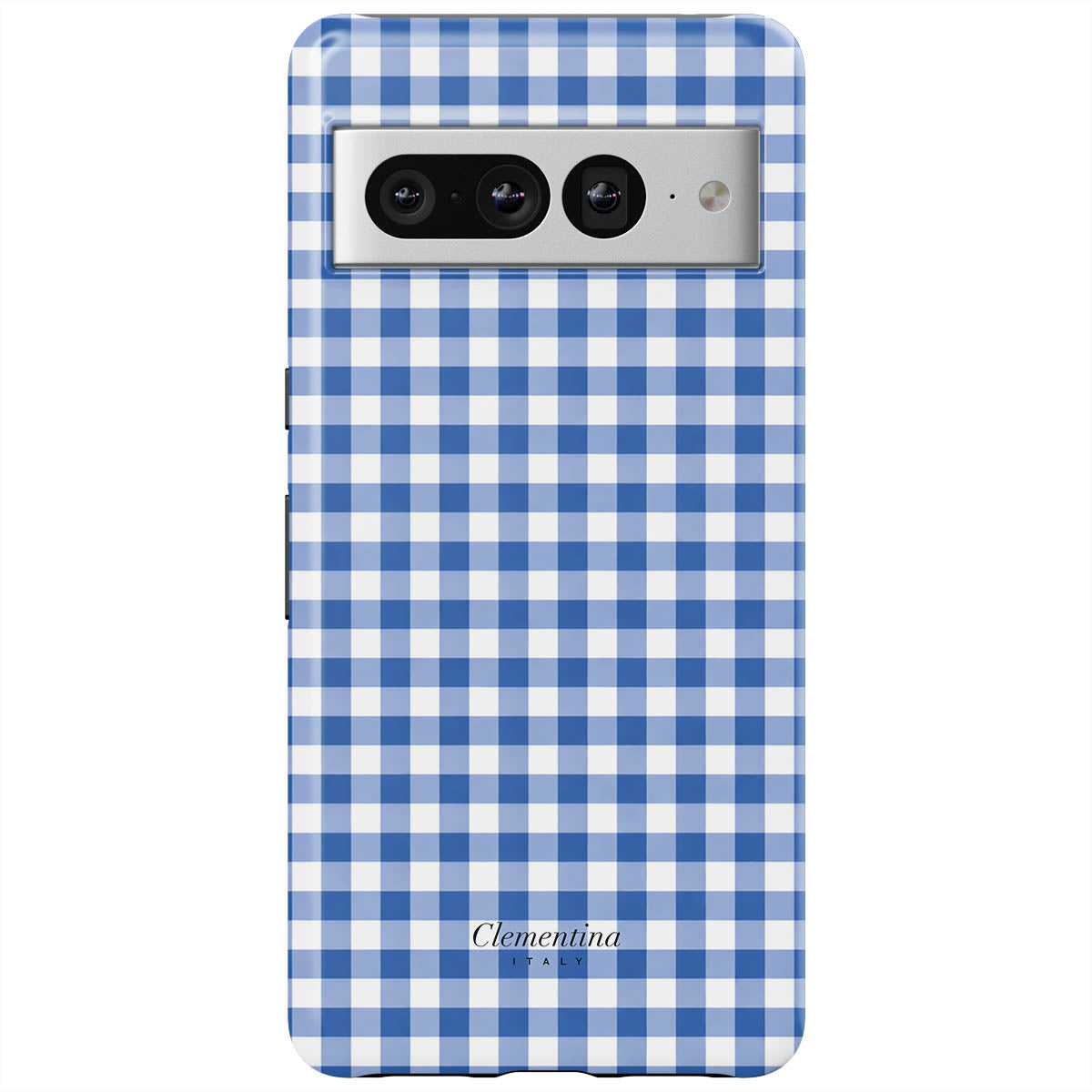 Blue Gingham Tough Case
