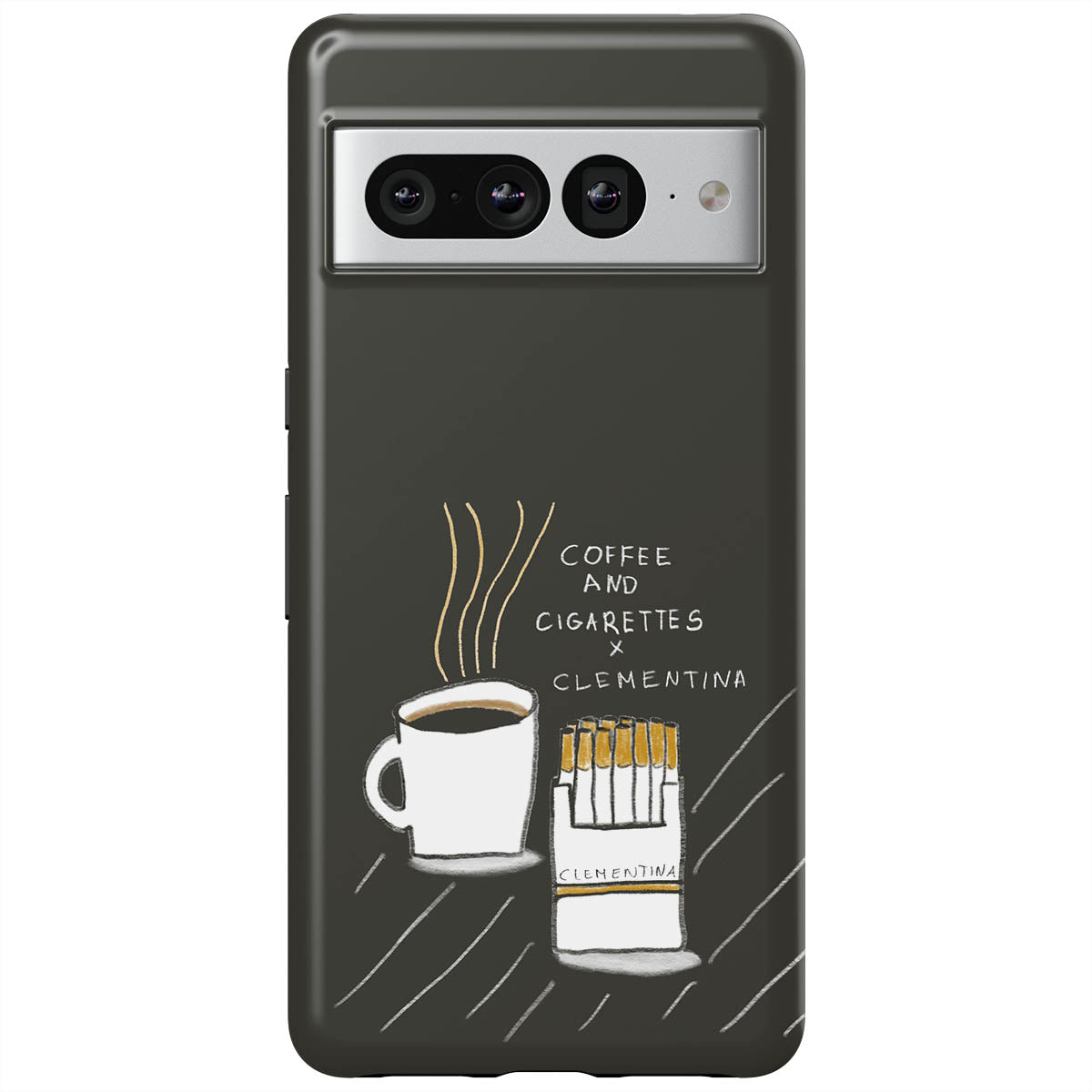 Coffee and Cigarettes Dark Tough Case