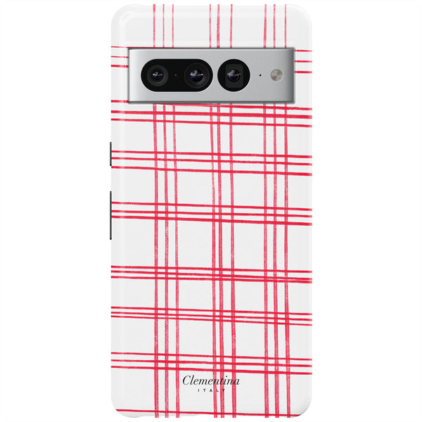 Crimson Cross Snap Case