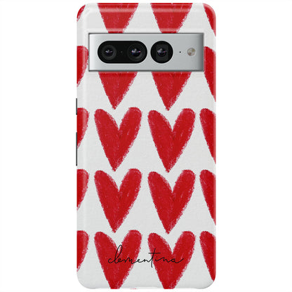 Hearts Snap Case