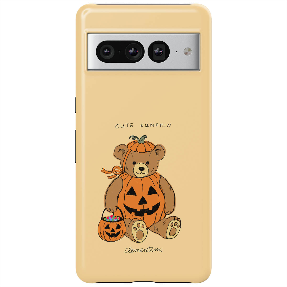 Pumpkin Bear Tough Case