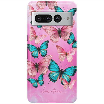 Y2K Butterflies Snap Case