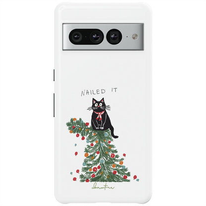 Cat Christmas Snap Case