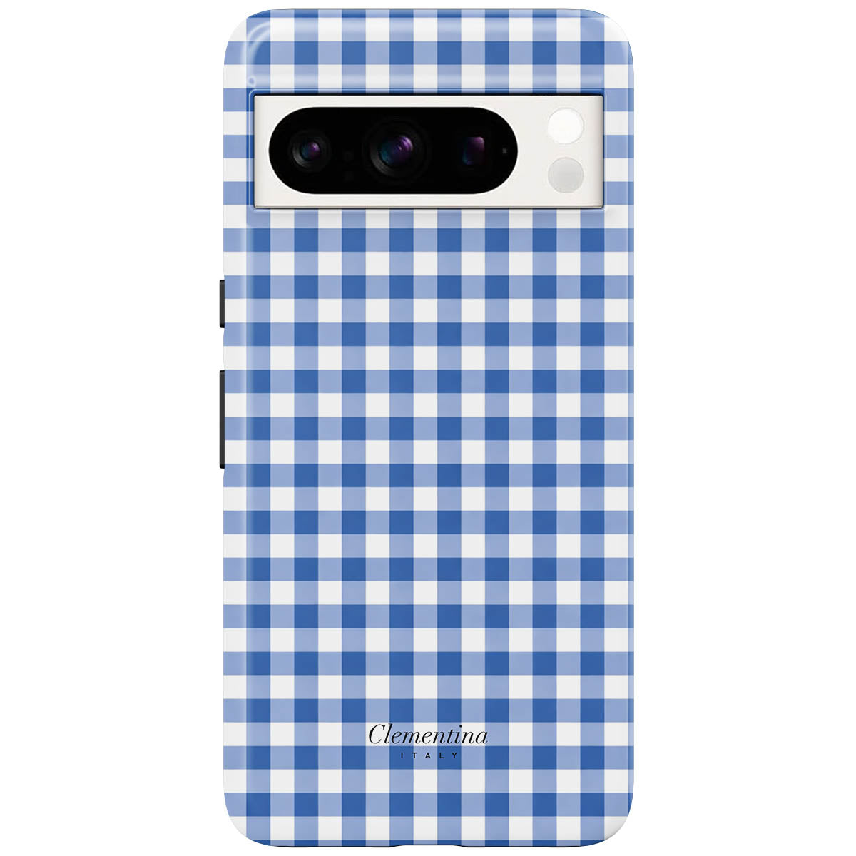 Blue Gingham Tough Case