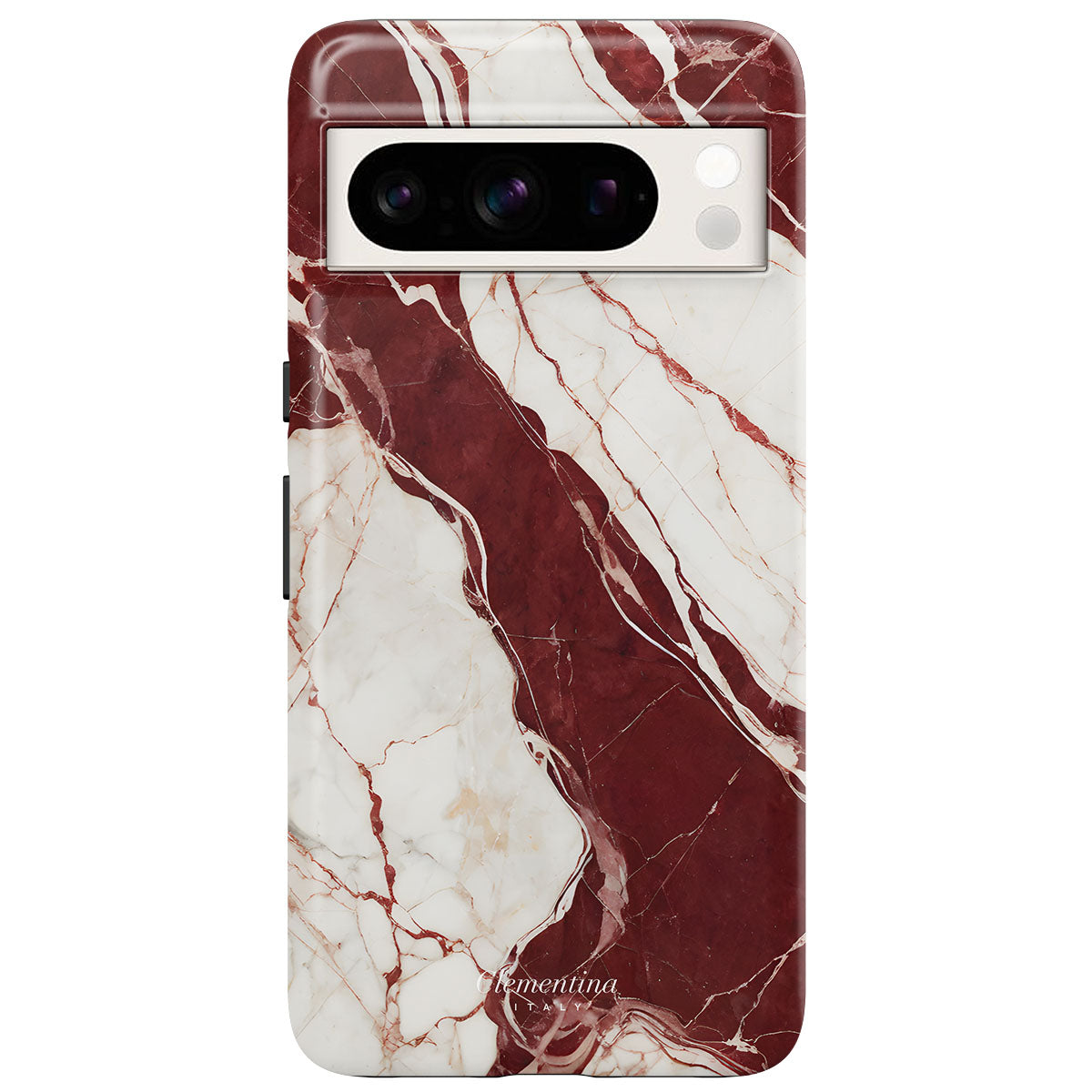 Burgundy Marble Tough Case