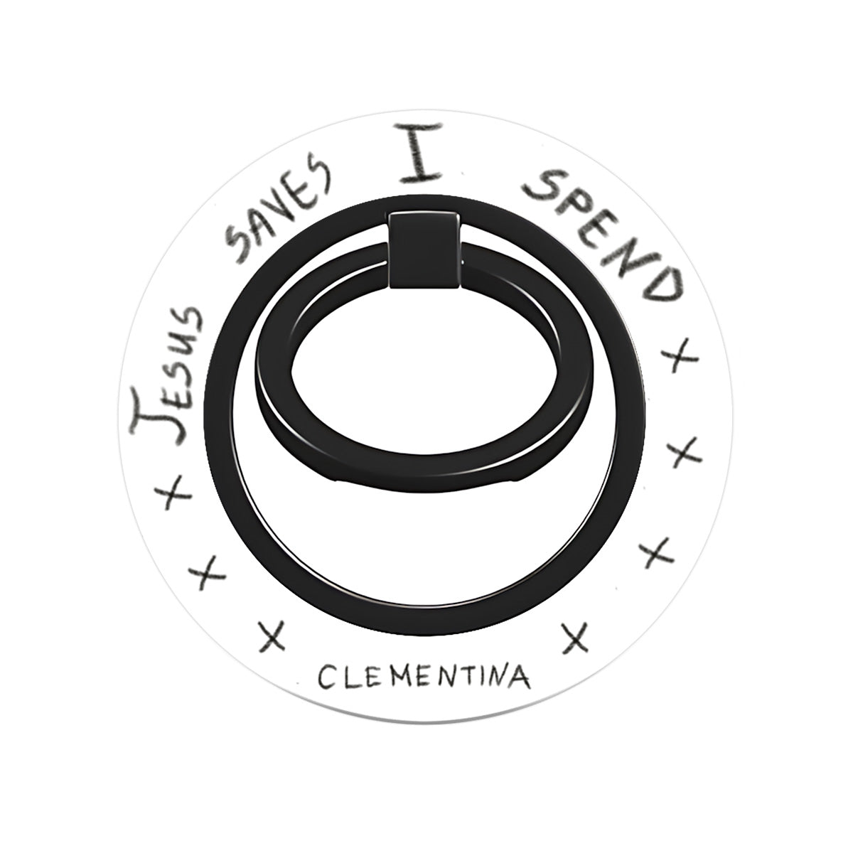 Jesus Saves Ring Holder