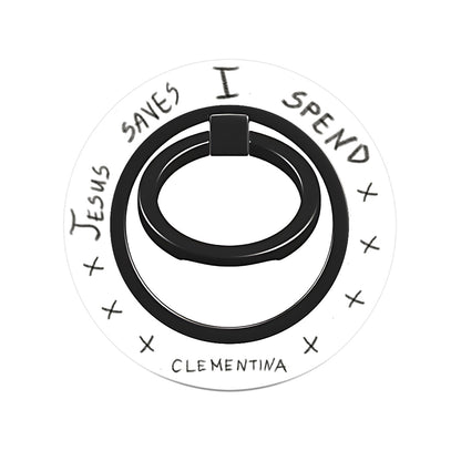 Jesus Saves Ring Holder