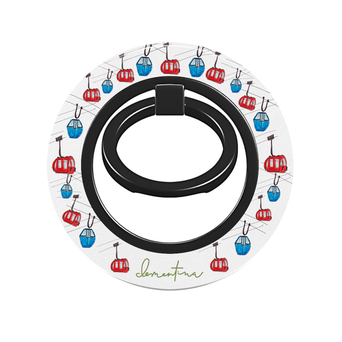 Ski Lifts Ring Holder