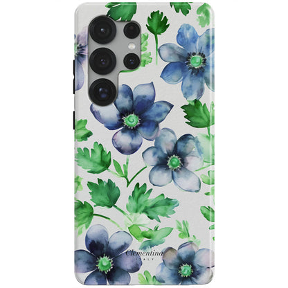 Anemone Hepatica Magnetic Tough Phone Case