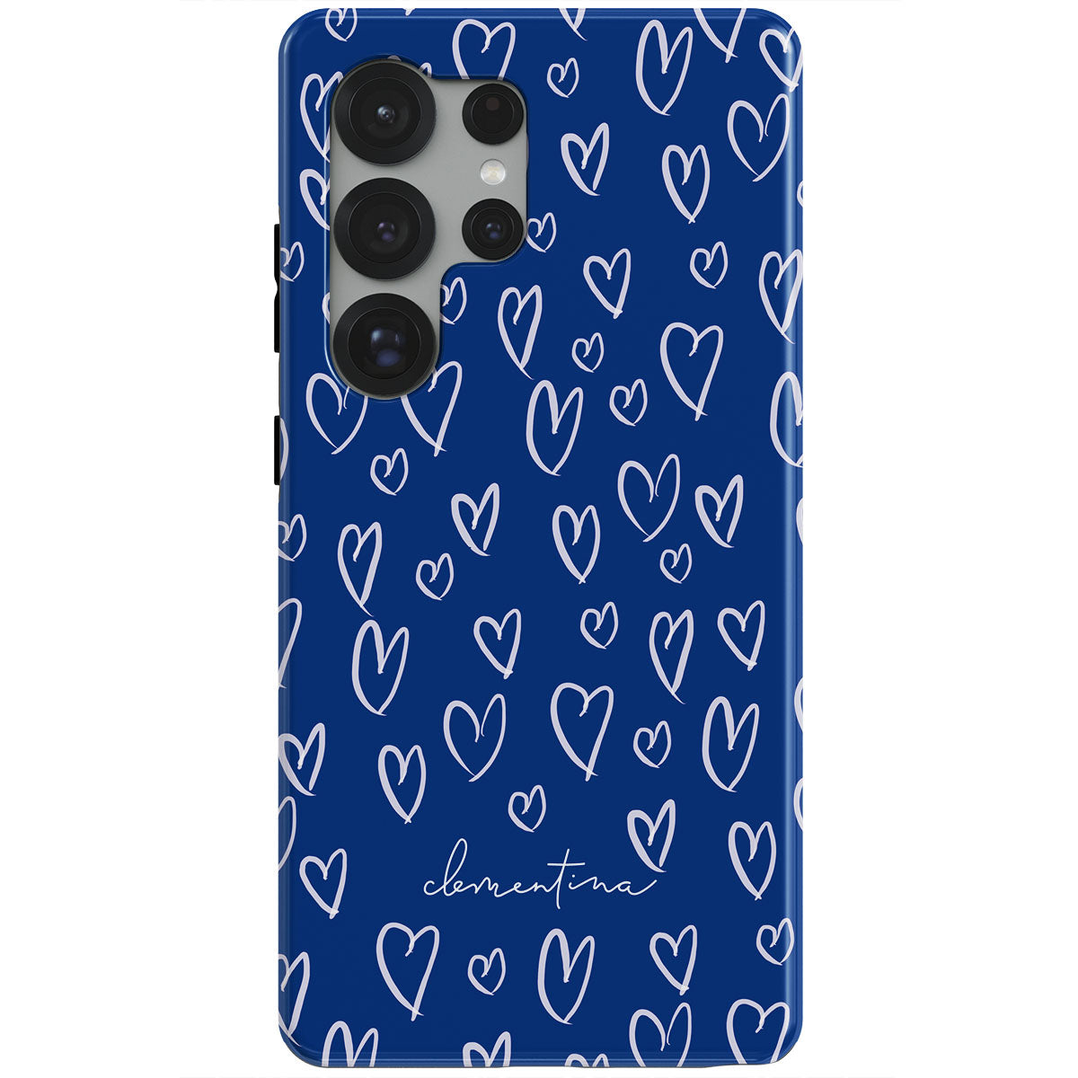 Blue Hearts Magnetic Tough Phone Case