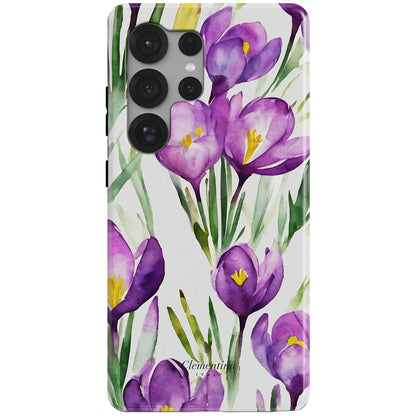 Crocus Magnetic Tough Phone Case